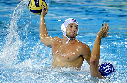 Water polo is a team sport water with two teams of thirteen players.